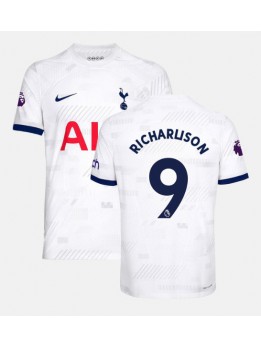 Moški Nogometna dresi replika Tottenham Hotspur Richarlison Andrade #9 Domači 2023-24 Kratek rokav